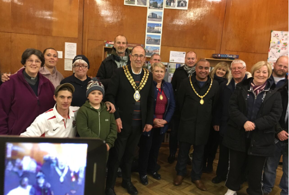 Mayor of Basildon attends our annual fund raised sponsored sleep out